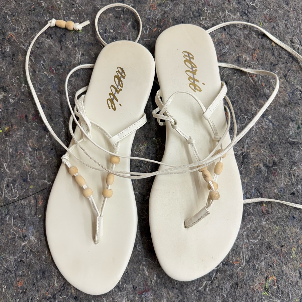 AERIE STRAP-UP SLIPPERS